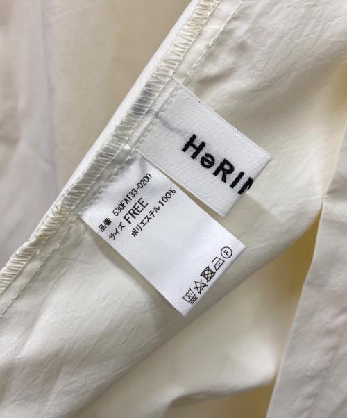 HeRIN.CYE（ヘリンドットサイ）HeRIN.CYE (ヘリンドットサイ) 長袖ワンピース ホワイト サイズ:FREE 未使用品の古着・服飾アイテム