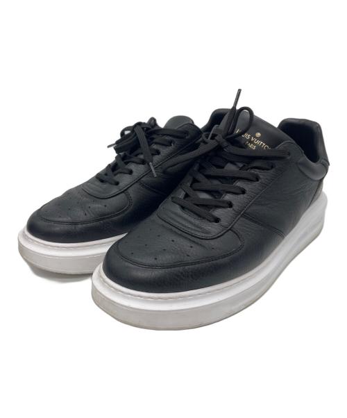 LOUIS VUITTON（ルイ ヴィトン）LOUIS VUITTON (ルイ ヴィトン) ローカットスニーカー/ビバリーヒルズ ブラック×ホワイト サイズ:26.5の古着・服飾アイテム