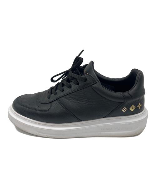 LOUIS VUITTON（ルイ ヴィトン）LOUIS VUITTON (ルイ ヴィトン) ローカットスニーカー/ビバリーヒルズ ブラック×ホワイト サイズ:26.5の古着・服飾アイテム
