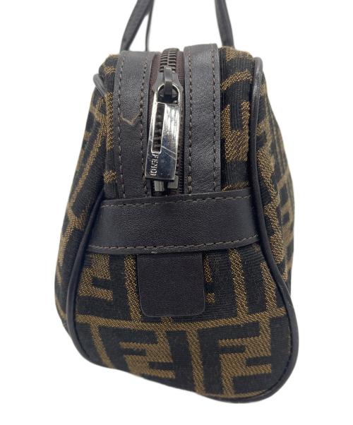 FENDI（フェンディ）FENDI (フェンディ) トートバッグ ブラウン×ブラックの古着・服飾アイテム