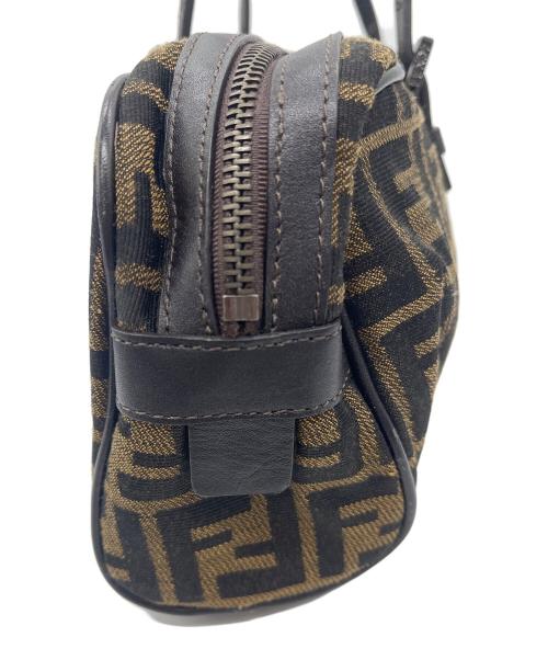 FENDI（フェンディ）FENDI (フェンディ) トートバッグ ブラウン×ブラックの古着・服飾アイテム