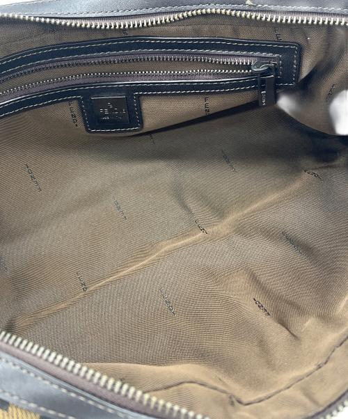 FENDI（フェンディ）FENDI (フェンディ) トートバッグ ブラウン×ブラックの古着・服飾アイテム