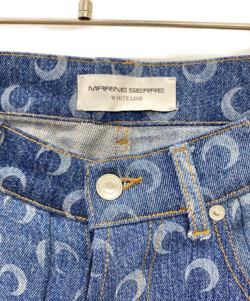 MARINE SERRE（マリーンセル）MARINE SERRE (マリーンセル) デニムパンツ インディゴ サイズ:Mの古着・服飾アイテム