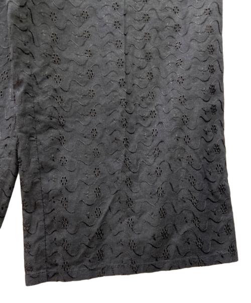 COMME des GARCONS（コムデギャルソン）COMME des GARCONS (コムデギャルソン) エンブロイダリーパンツ ブラック サイズ:FREEの古着・服飾アイテム