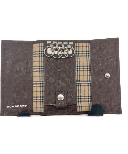 BURBERRY（バーバリー）BURBERRY (バーバリー) 4連キーケース ブラウンの古着・服飾アイテム