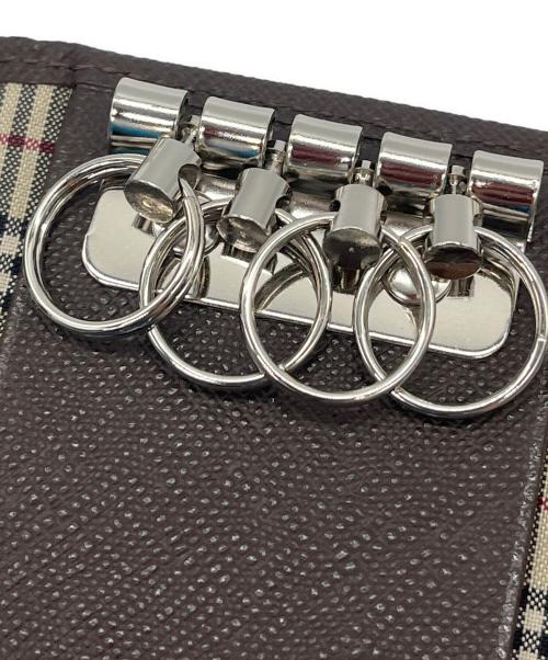 BURBERRY（バーバリー）BURBERRY (バーバリー) 4連キーケース ブラウンの古着・服飾アイテム