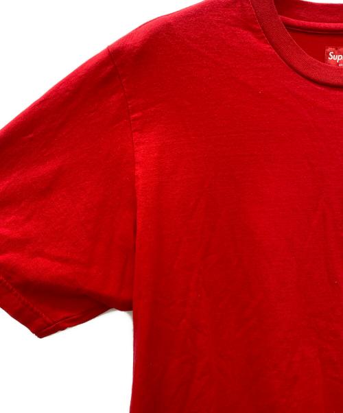 SUPREME（シュプリーム）SUPREME (シュプリーム) Mesh Stripe Pocket Tee レッド サイズ:Mの古着・服飾アイテム