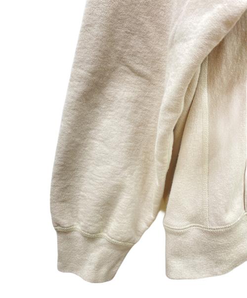 SUPREME（シュプリーム）Supreme (シュプリーム) Box Logo Hooded Sweatshirt ベージュ×レッド サイズ:Lの古着・服飾アイテム