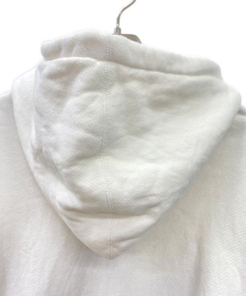 GUCCI（グッチ）GUCCI (グッチ) adidas (アディダス) トレフォイルロゴパーカー ホワイト×ブルー サイズ:xsの古着・服飾アイテム