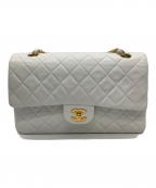 CHANELシャネル）の古着「チェーンハンドバッグ」｜ホワイト