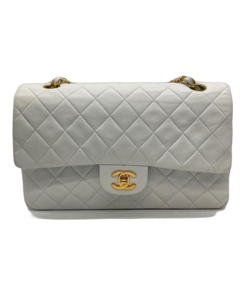 CHANEL（シャネル）CHANEL (シャネル) チェーンハンドバッグ ホワイトの古着・服飾アイテム