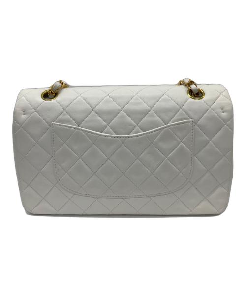 CHANEL（シャネル）CHANEL (シャネル) チェーンハンドバッグ ホワイトの古着・服飾アイテム