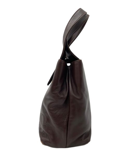 LOEWE（ロエベ）LOEWE (ロエベ) ハンドバッグ ブラウンの古着・服飾アイテム
