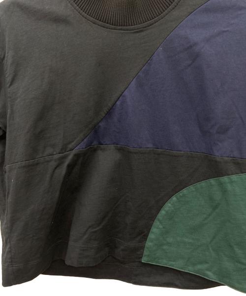 MARNI（マルニ）MARNI (マルニ) 半袖カットソー ブラック×グリーン サイズ:38の古着・服飾アイテム