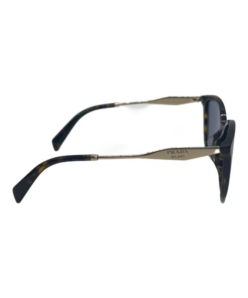 PRADA（プラダ）PRADA (プラダ) サングラス ブラウン×ゴールド サイズ:56口16の古着・服飾アイテム