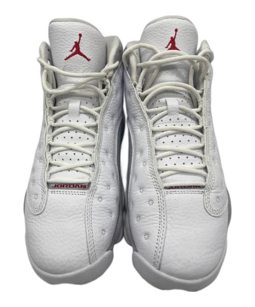 NIKE（ナイキ）NIKE (ナイキ) ハイカットスニーカー ホワイト×グレー サイズ:26cmの古着・服飾アイテム