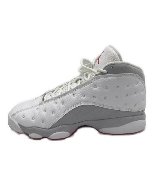 NIKE（ナイキ）NIKE (ナイキ) ハイカットスニーカー ホワイト×グレー サイズ:26cmの古着・服飾アイテム