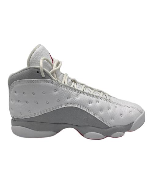 NIKE（ナイキ）NIKE (ナイキ) ハイカットスニーカー ホワイト×グレー サイズ:26cmの古着・服飾アイテム