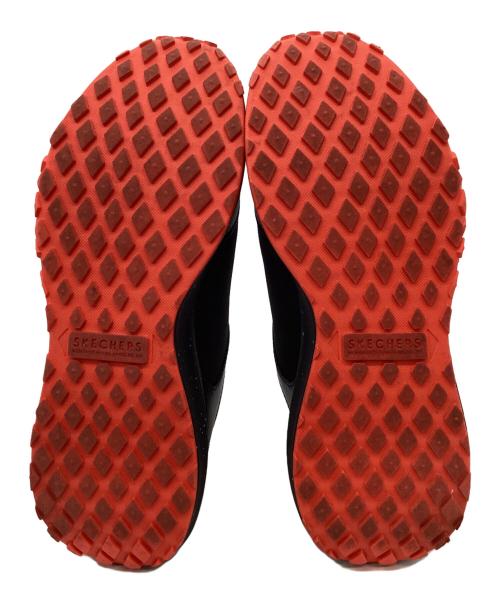 SKECHERS（スケッチャーズ）SKECHERS (スケッチャーズ) SNOOP DOGG (スヌープドッグ) SKECHERS　Snoop Dogg　Frenzy Snoop Frenz Evader　スニーカー ブラック×オレンジ サイズ:26ｃｍの古着・服飾アイテム