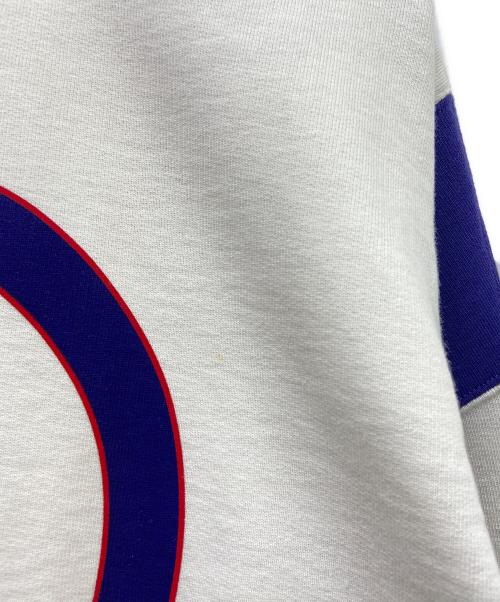 GUCCI（グッチ）GUCCI (グッチ) PIKARAR Kawaii プリントコットンスウェットシャツ ホワイト×パープル サイズ:Mの古着・服飾アイテム