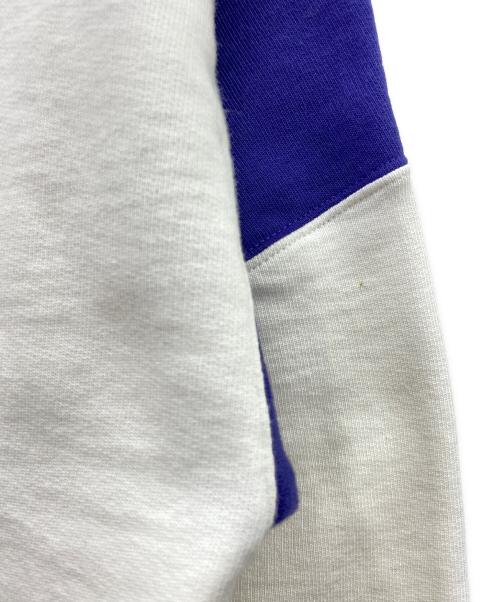 GUCCI（グッチ）GUCCI (グッチ) PIKARAR Kawaii プリントコットンスウェットシャツ ホワイト×パープル サイズ:Mの古着・服飾アイテム