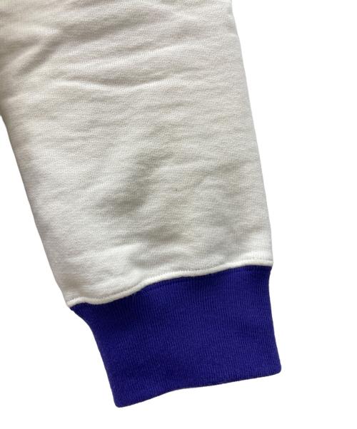 GUCCI（グッチ）GUCCI (グッチ) PIKARAR Kawaii プリントコットンスウェットシャツ ホワイト×パープル サイズ:Mの古着・服飾アイテム