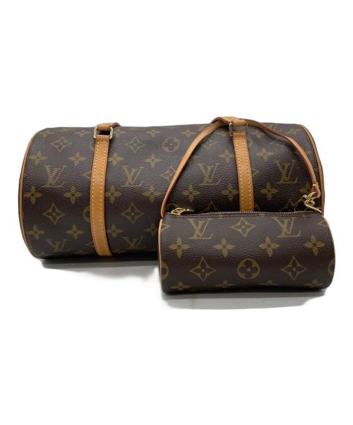 LOUIS VUITTON（ルイ ヴィトン）LOUIS VUITTON (ルイ ヴィトン) ハンドバッグ ブラウンの古着・服飾アイテム