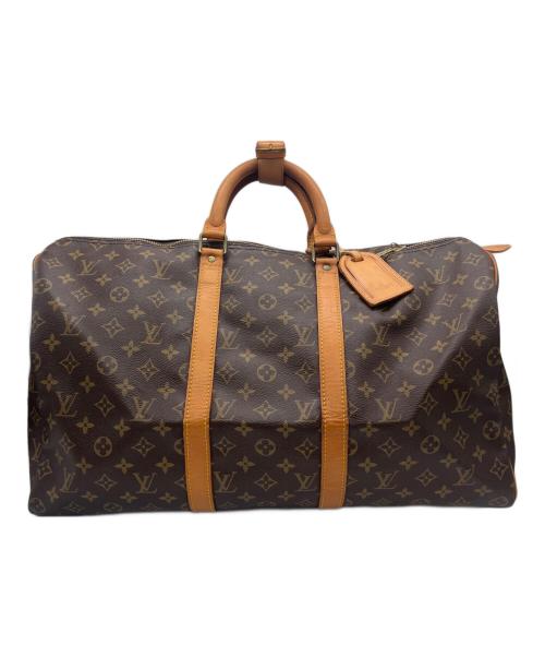 LOUIS VUITTON（ルイ ヴィトン）LOUIS VUITTON (ルイ ヴィトン) トラベルバッグ/キーポル50 ブラウンの古着・服飾アイテム