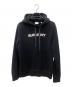 BURBERRY（バーバリー）の古着「Logo Print Hood」｜ブラック×ホワイト