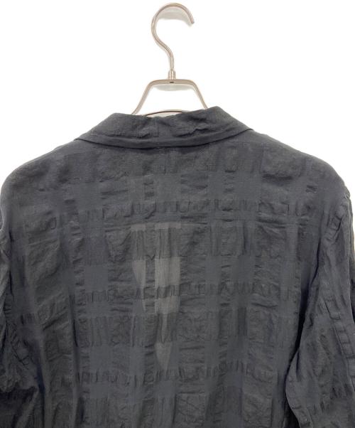 ISSEY MIYAKE MEN（イッセイミヤケメン）ISSEY MIYAKE MEN (イッセイミヤケメン) リネンコットンジャケット ブラック サイズ:3の古着・服飾アイテム