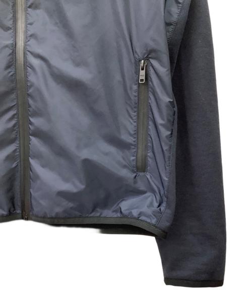 PRADA（プラダ）PRADA (プラダ) 切り替えナイロンジャケット ネイビー サイズ:XLの古着・服飾アイテム