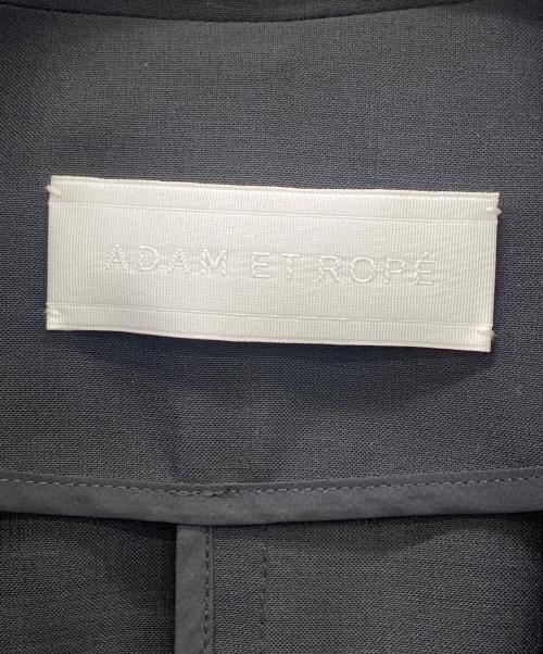 Adam et Rope（アダム エ ロペ）Adam et Rope (アダム エ ロペ) ハーフスリーブテーラードジャケット ブラック サイズ:FREE 未使用品の古着・服飾アイテム