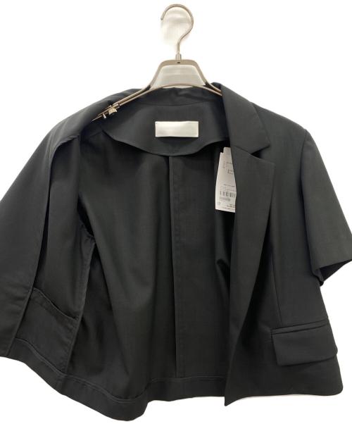 Adam et Rope（アダム エ ロペ）Adam et Rope (アダム エ ロペ) ハーフスリーブテーラードジャケット ブラック サイズ:FREE 未使用品の古着・服飾アイテム