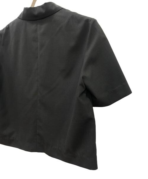 Adam et Rope（アダム エ ロペ）Adam et Rope (アダム エ ロペ) ハーフスリーブテーラードジャケット ブラック サイズ:FREE 未使用品の古着・服飾アイテム