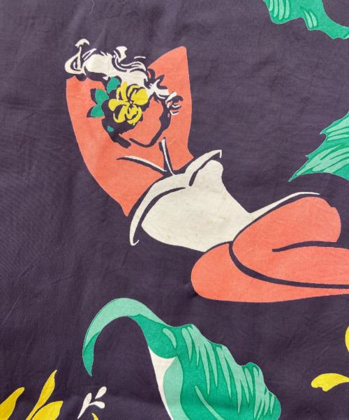 Sun Surf（サンサーフ）Sun Surf (サンサーフ) 半袖シャツ ブラウン×オレンジ サイズ:Mの古着・服飾アイテム