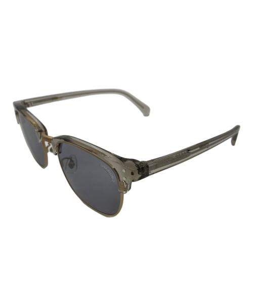 UNCROWD（アンクラウド）UNCROWD (アンクラウド) サングラス グレー×ゴールドの古着・服飾アイテム