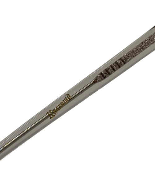 UNCROWD（アンクラウド）UNCROWD (アンクラウド) サングラス グレー×ゴールドの古着・服飾アイテム