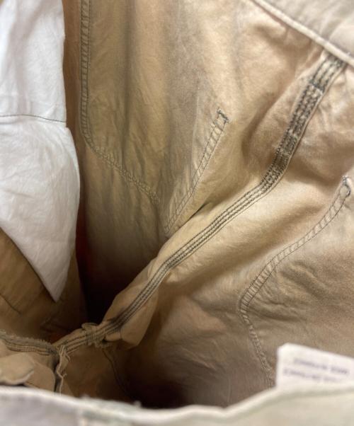 COMME des GARCONS SHIRT（コムデギャルソンシャツ）COMME des GARCONS SHIRT (コムデギャルソンシャツ) floral patchwork trousers pants ベージュ×ピンク サイズ:Mの古着・服飾アイテム