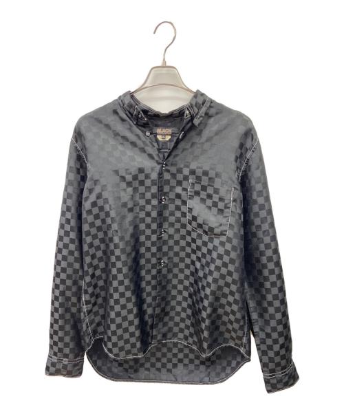BLACK COMME des GARCONS（ブラックコムデギャルソン）BLACK COMME des GARCONS (ブラックコムデギャルソン) 長袖シャツ ブラック サイズ:XLの古着・服飾アイテム