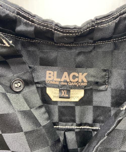 BLACK COMME des GARCONS（ブラックコムデギャルソン）BLACK COMME des GARCONS (ブラックコムデギャルソン) 長袖シャツ ブラック サイズ:XLの古着・服飾アイテム