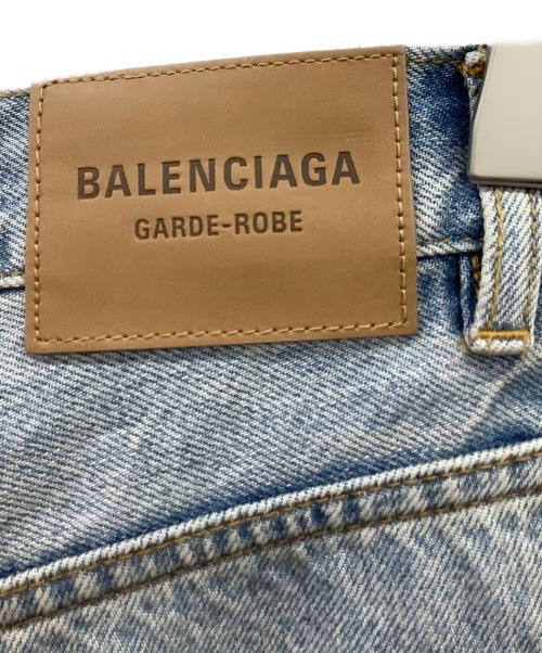 BALENCIAGA（バレンシアガ）BALENCIAGA (バレンシアガ) Baggy Pant ブルー サイズ:XSの古着・服飾アイテム