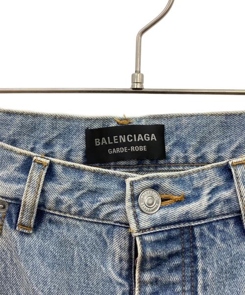 BALENCIAGA（バレンシアガ）BALENCIAGA (バレンシアガ) Baggy Pant ブルー サイズ:XSの古着・服飾アイテム