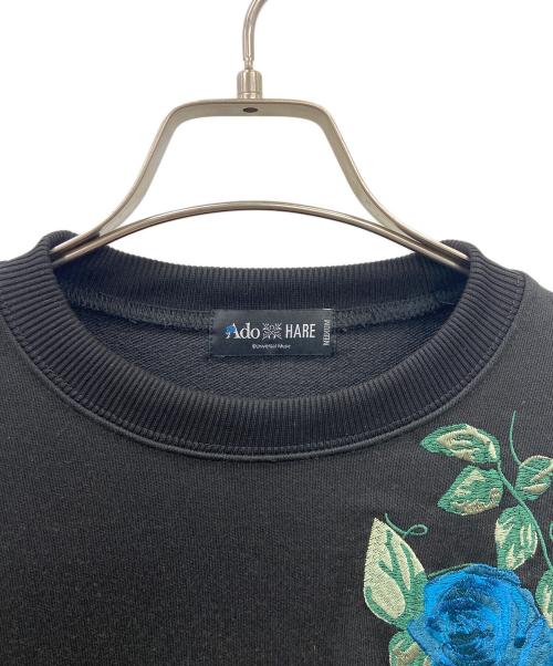 Ado（アド）Ado (アド) HARE (ハレ) スウェット ブラック サイズ:Ｍの古着・服飾アイテム