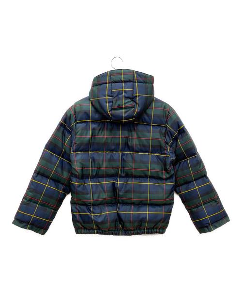 POLO RALPH LAUREN（ポロ・ラルフローレン）POLO RALPH LAUREN (ポロ・ラルフローレン) POLO RALPH LAUREN　ダウンジャケット　 80s-90s グリーン×ネイビー サイズ:Mの古着・服飾アイテム