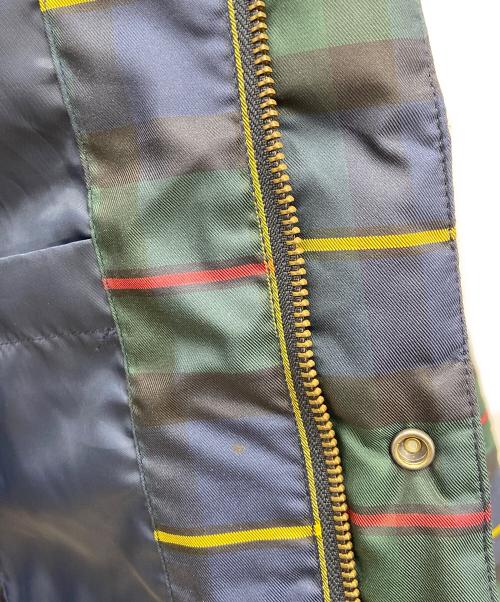 POLO RALPH LAUREN（ポロ・ラルフローレン）POLO RALPH LAUREN (ポロ・ラルフローレン) POLO RALPH LAUREN　ダウンジャケット　 80s-90s グリーン×ネイビー サイズ:Mの古着・服飾アイテム