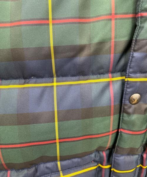 POLO RALPH LAUREN（ポロ・ラルフローレン）POLO RALPH LAUREN (ポロ・ラルフローレン) POLO RALPH LAUREN　ダウンジャケット　 80s-90s グリーン×ネイビー サイズ:Mの古着・服飾アイテム