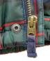 中古・古着 POLO RALPH LAUREN (ポロ・ラルフローレン) POLO RALPH LAUREN　ダウンジャケット　 80s-90s グリーン×ネイビー サイズ:M：8000円