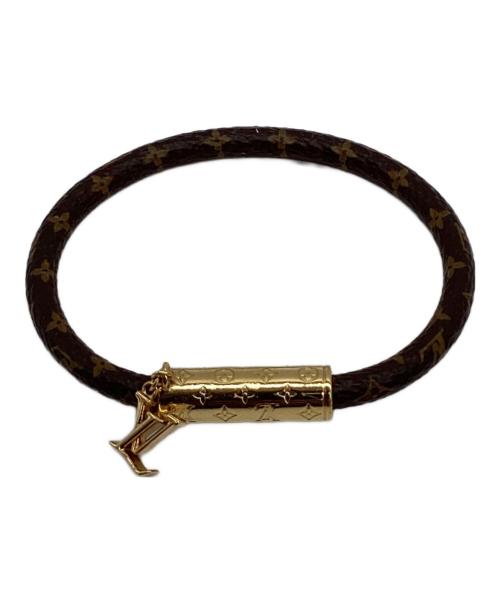 LOUIS VUITTON（ルイ ヴィトン）LOUIS VUITTON (ルイ ヴィトン) ブレスレット ブラウンの古着・服飾アイテム