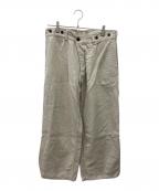 OUTILウティ）の古着「リネンパンツ」｜アイボリー