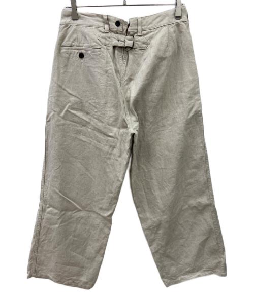 OUTIL（ウティ）OUTIL (ウティ) リネンパンツ アイボリー サイズ:Mの古着・服飾アイテム